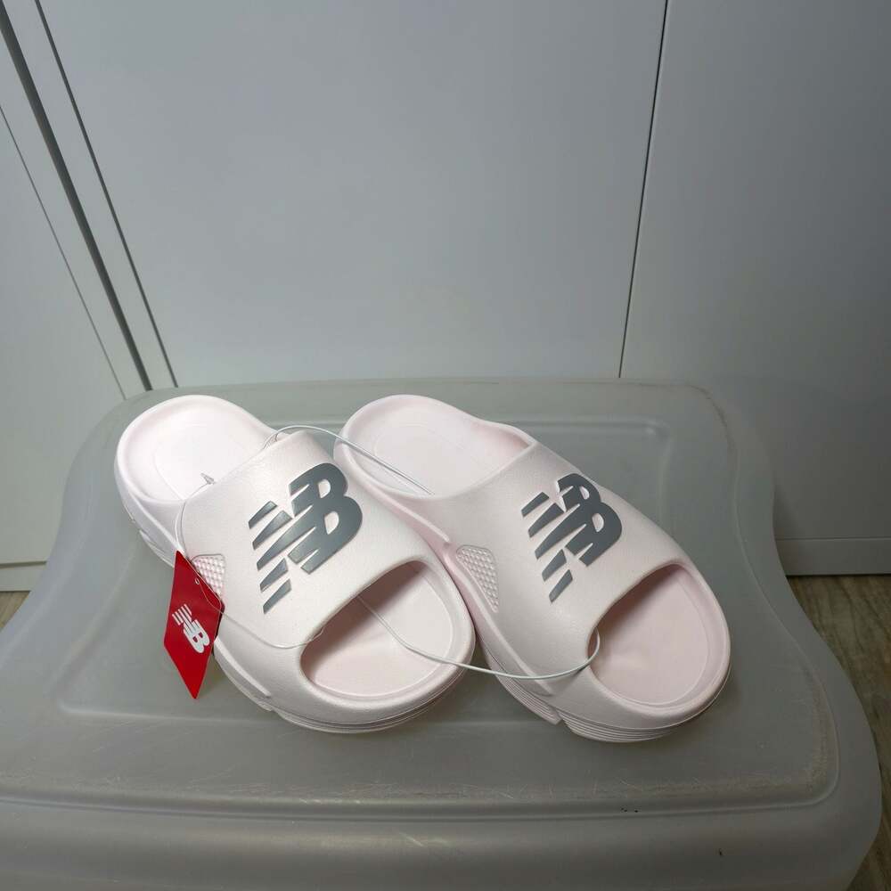 New Balance Slide Sandal Pink Salt/Grey